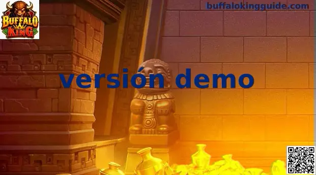 Pantalla informativa sobre la versión demo de Buffalo King para usuarios de México