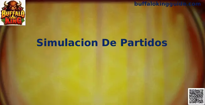 Simulación de partidos en entorno digital