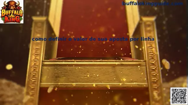 Guía para definir valor de apuesta por línea