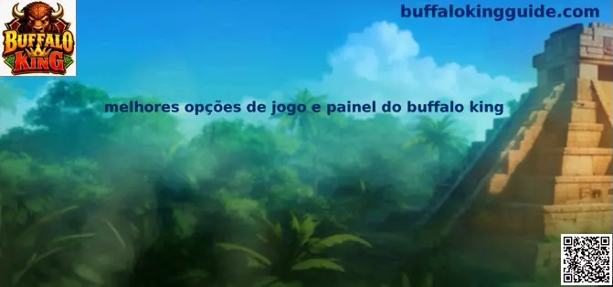 Opciones de juego y panel de Buffalo King