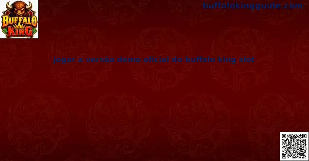 Versión demo oficial del Buffalo King slot