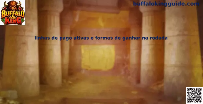 Líneas de pago activas y formas de ganar en Buffalo King