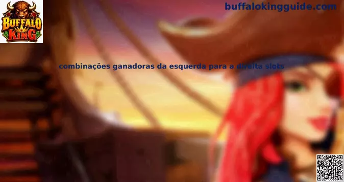 Ejemplo de combinaciones ganadoras de izquierda a derecha en slots