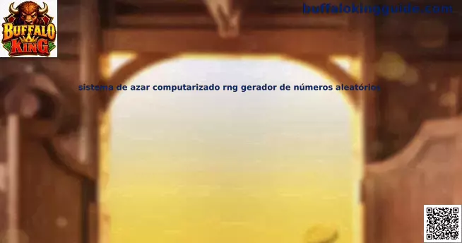 Sistema de azar computarizado RNG