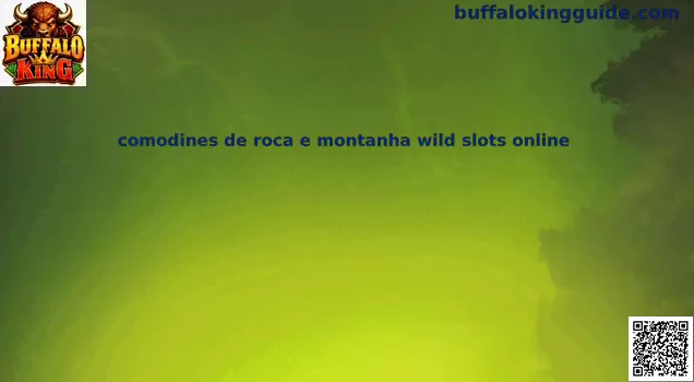 Comodines de roca e montanha wild slots online