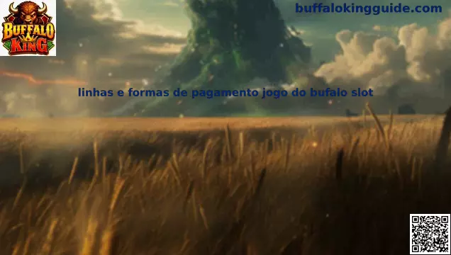 Información sobre líneas y formas de pago del juego Buffalo King