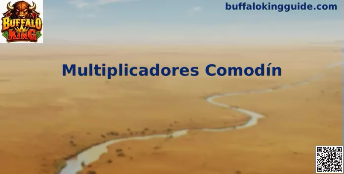 Multiplicadores Comodín en el juego de slot Buffalo King
