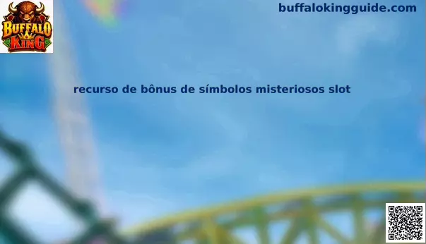 símbolos misteriosos slot recurso visual